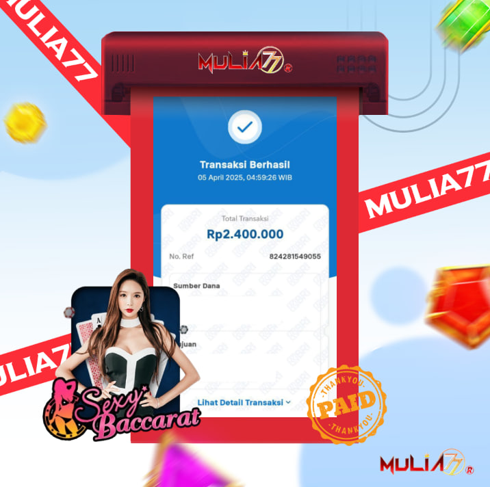 Menang Jackpot Slot Online Gacor MULIA77 Resmi Rp 2.400.000
