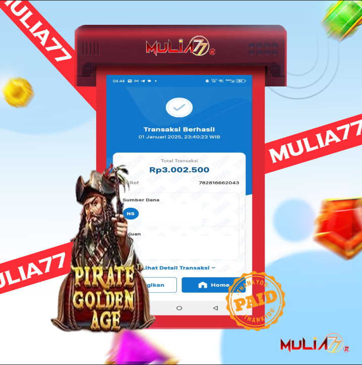 Menang Jackpot Slot Online Gacor MULIA77 Resmi Rp 3.000.000