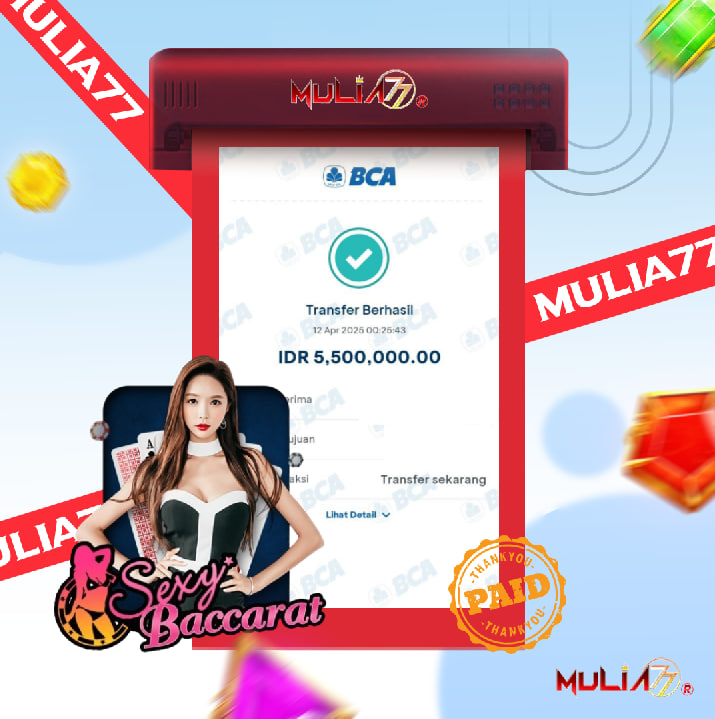 Menang Jackpot Slot Online Gacor MULIA77 Resmi Rp 5.500.000