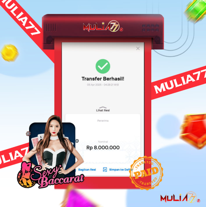 Menang Jackpot Slot Online Gacor MULIA77 Resmi Rp 8.000.000
