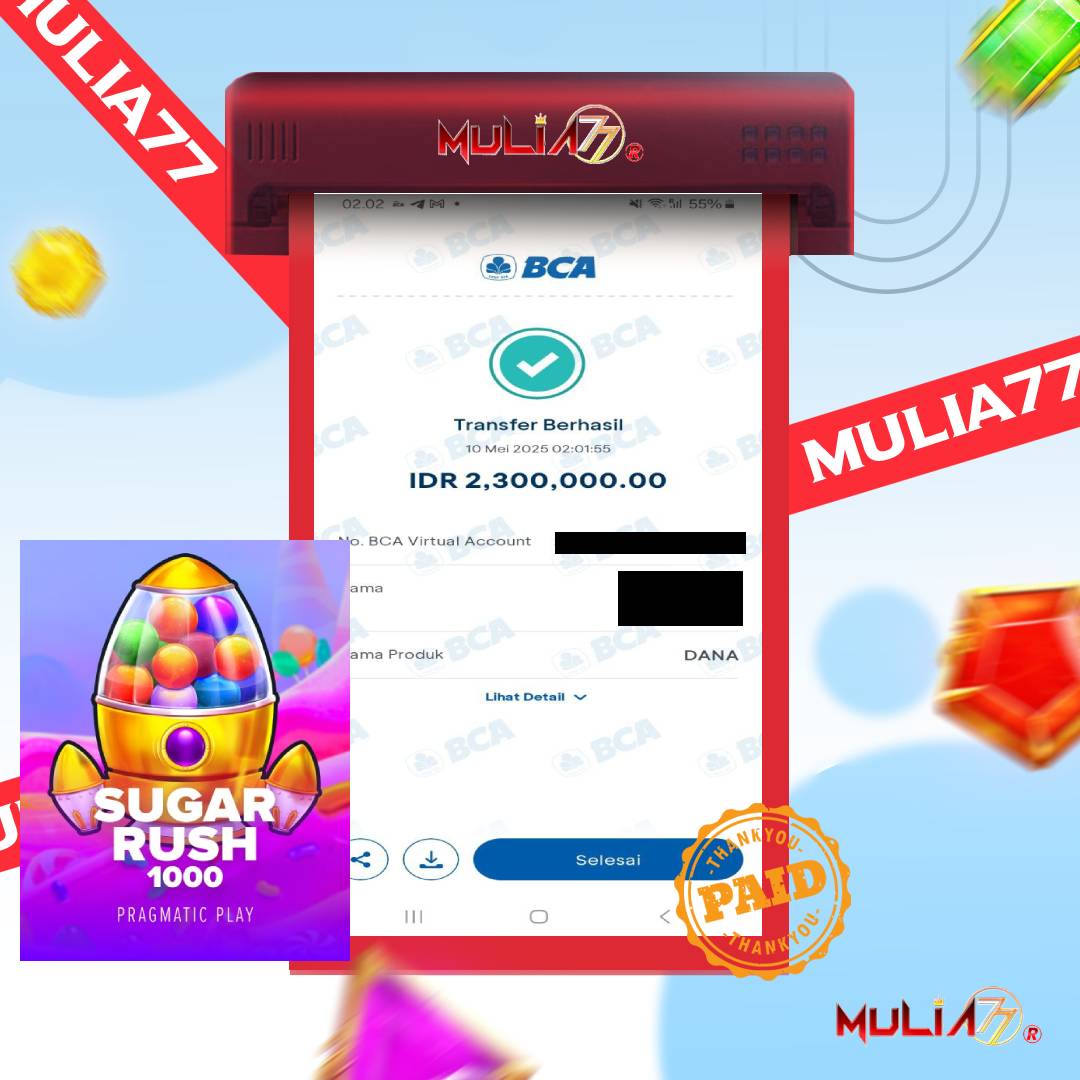 Menang Jackpot Slot Online Gacor MULIA77 Resmi Rp 2.300.000