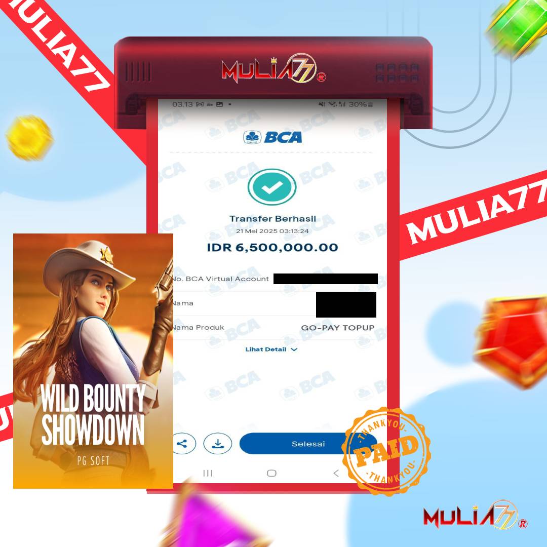 Menang Jackpot Slot Online Gacor MULIA77 Resmi Rp 6.500.000