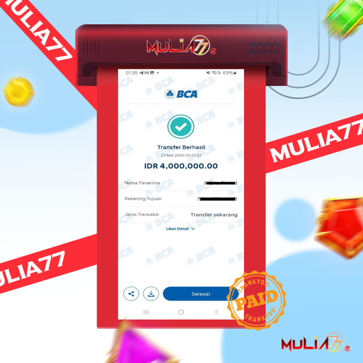 Menang Jackpot Slot Online Gacor MULIA77 Resmi Rp 4.000.000