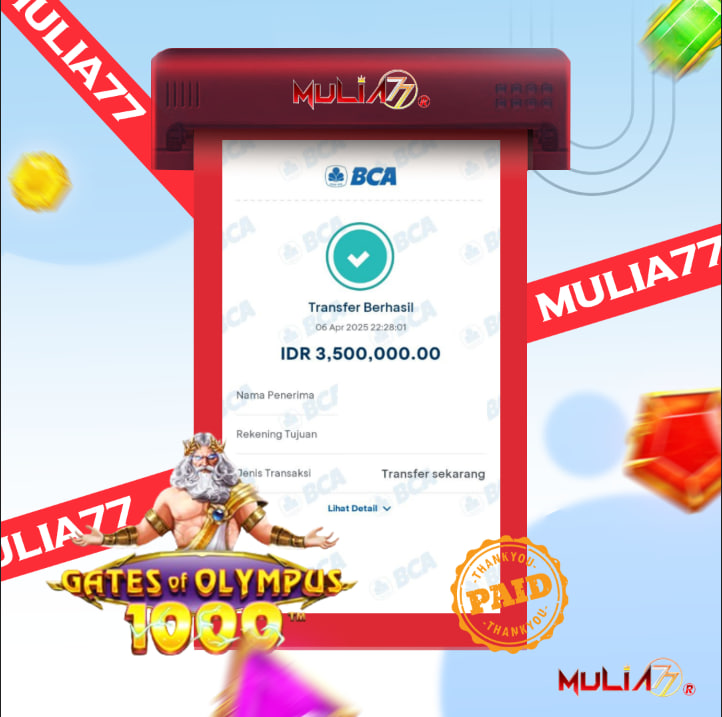 Menang Jackpot Slot Online Gacor MULIA77 Resmi Rp 3.500.000