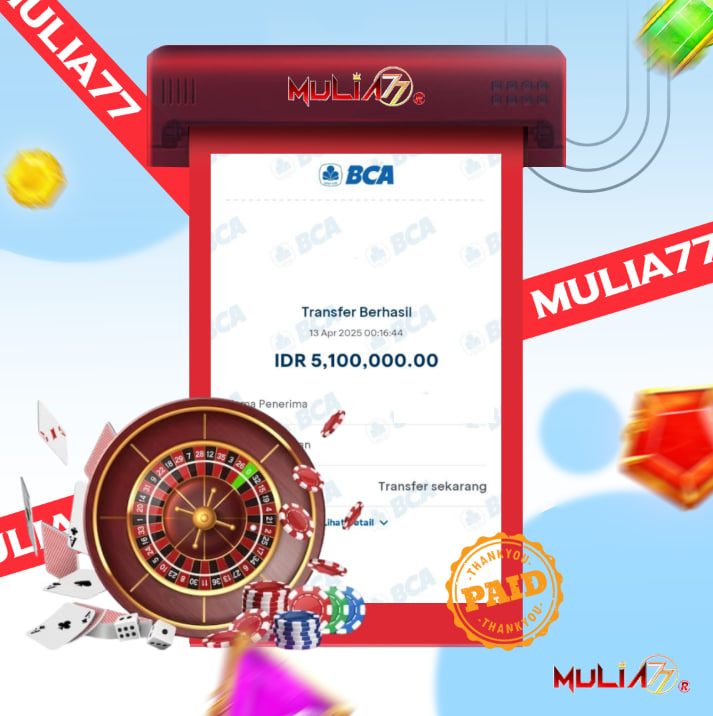 Menang Jackpot Slot Online Gacor MULIA77 Resmi Rp 5.100.000