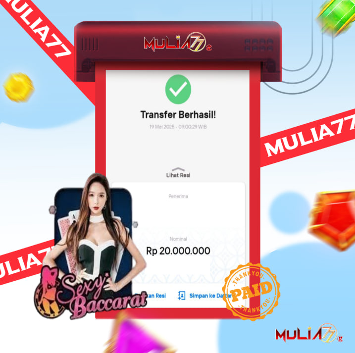Menang Jackpot Slot Online Gacor MULIA77 Resmi Rp 20.000.000