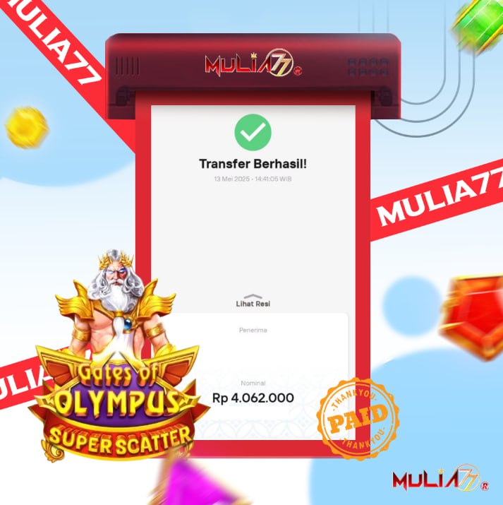 Menang Jackpot Slot Online Gacor MULIA77 Resmi Rp 4.062.000