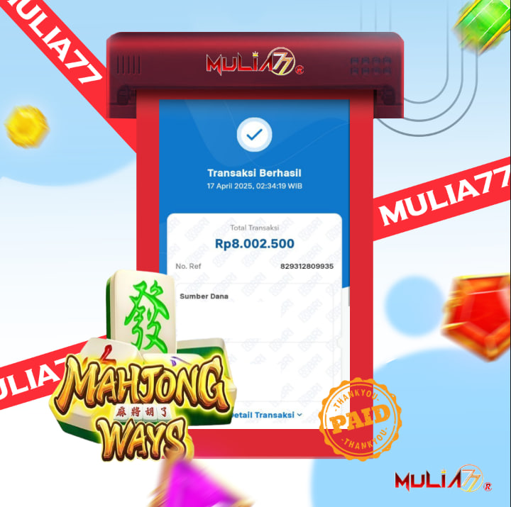 Menang Jackpot Slot Online Gacor MULIA77 Resmi Rp 8.000.000