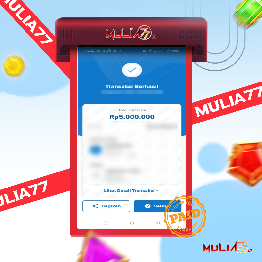 Menang Jackpot Slot Online Gacor MULIA77 Resmi Rp5.000.000