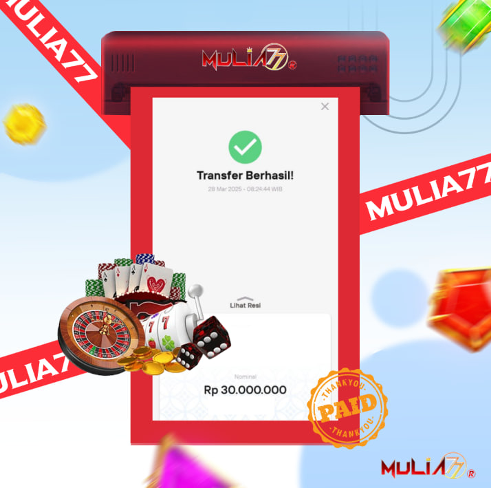 Menang Jackpot Slot Online Gacor MULIA77 Resmi Rp 30.000.000