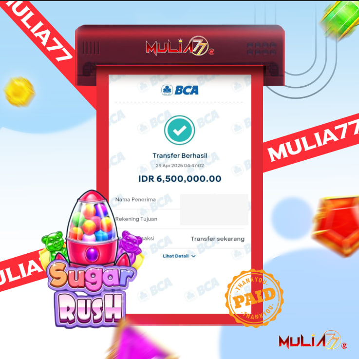 Menang Jackpot Slot Online Gacor MULIA77 Resmi Rp 6.000.000