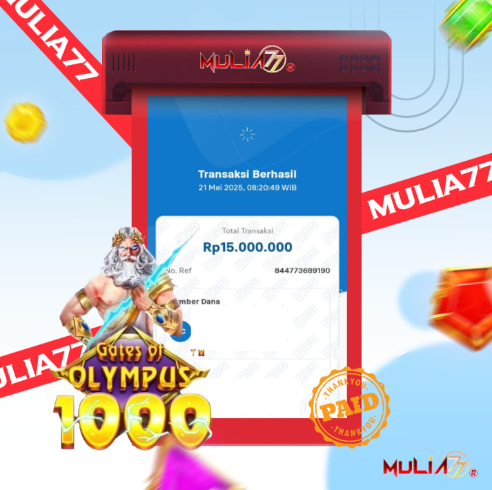 Menang Jackpot Slot Online Gacor MULIA77 Resmi Rp 15.000.000