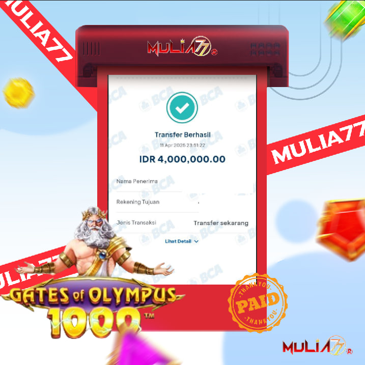 Menang Jackpot Slot Online Gacor MULIA77 Resmi Rp 4.000.000
