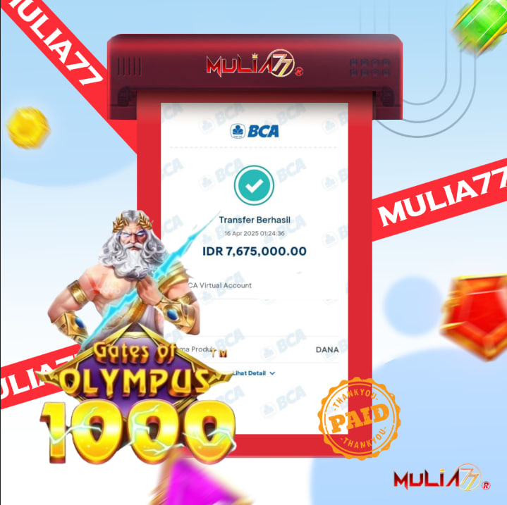 Menang Jackpot Slot Online Gacor MULIA77 Resmi Rp 7.675.000