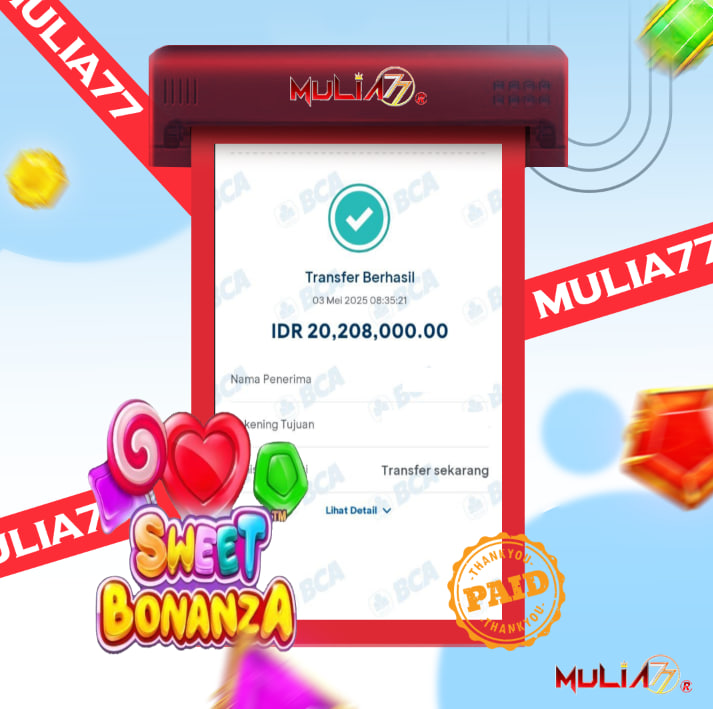 Menang Jackpot Slot Online Gacor MULIA77 Resmi Rp 20.208.000