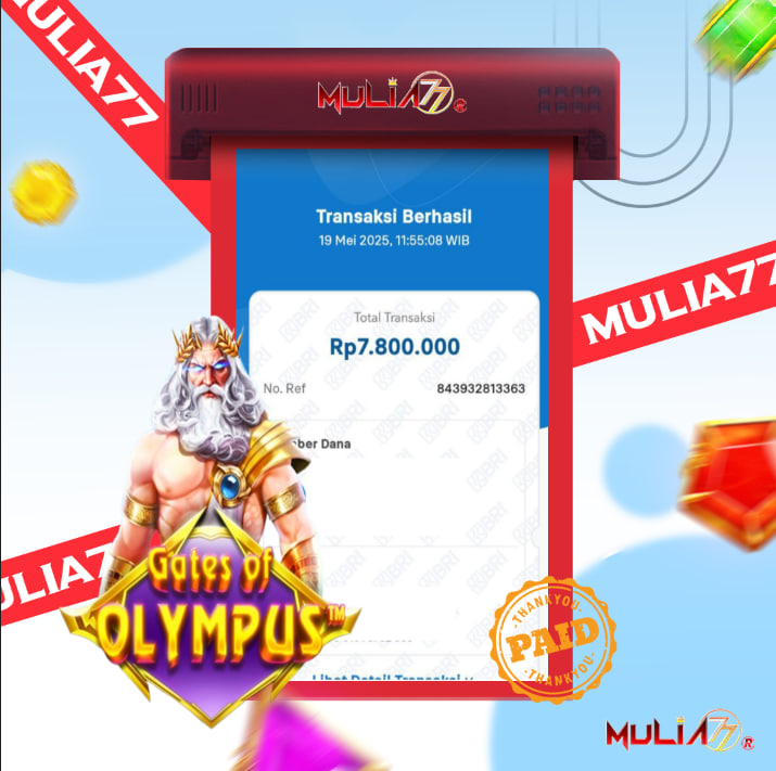 Menang Jackpot Slot Online Gacor MULIA77 Resmi Rp 7.800.000