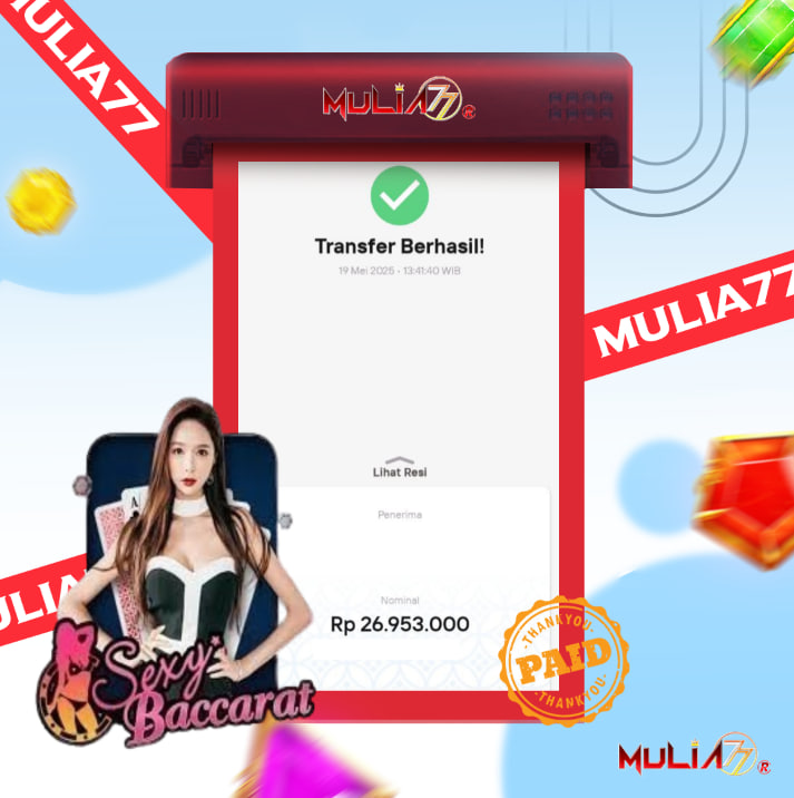 Menang Jackpot Slot Online Gacor MULIA77 Resmi Rp 26.953.000