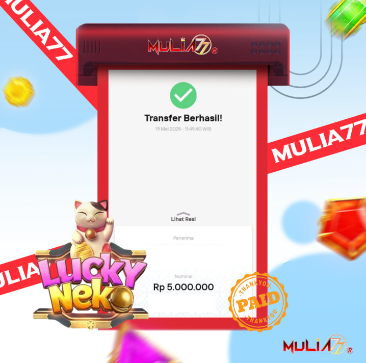 Menang Jackpot Slot Online Gacor MULIA77 Resmi Rp 5.000.000