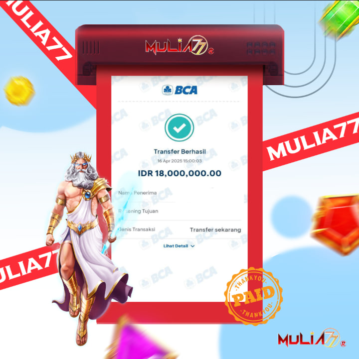 Menang Jackpot Slot Online Gacor MULIA77 Resmi Rp 18.000.000