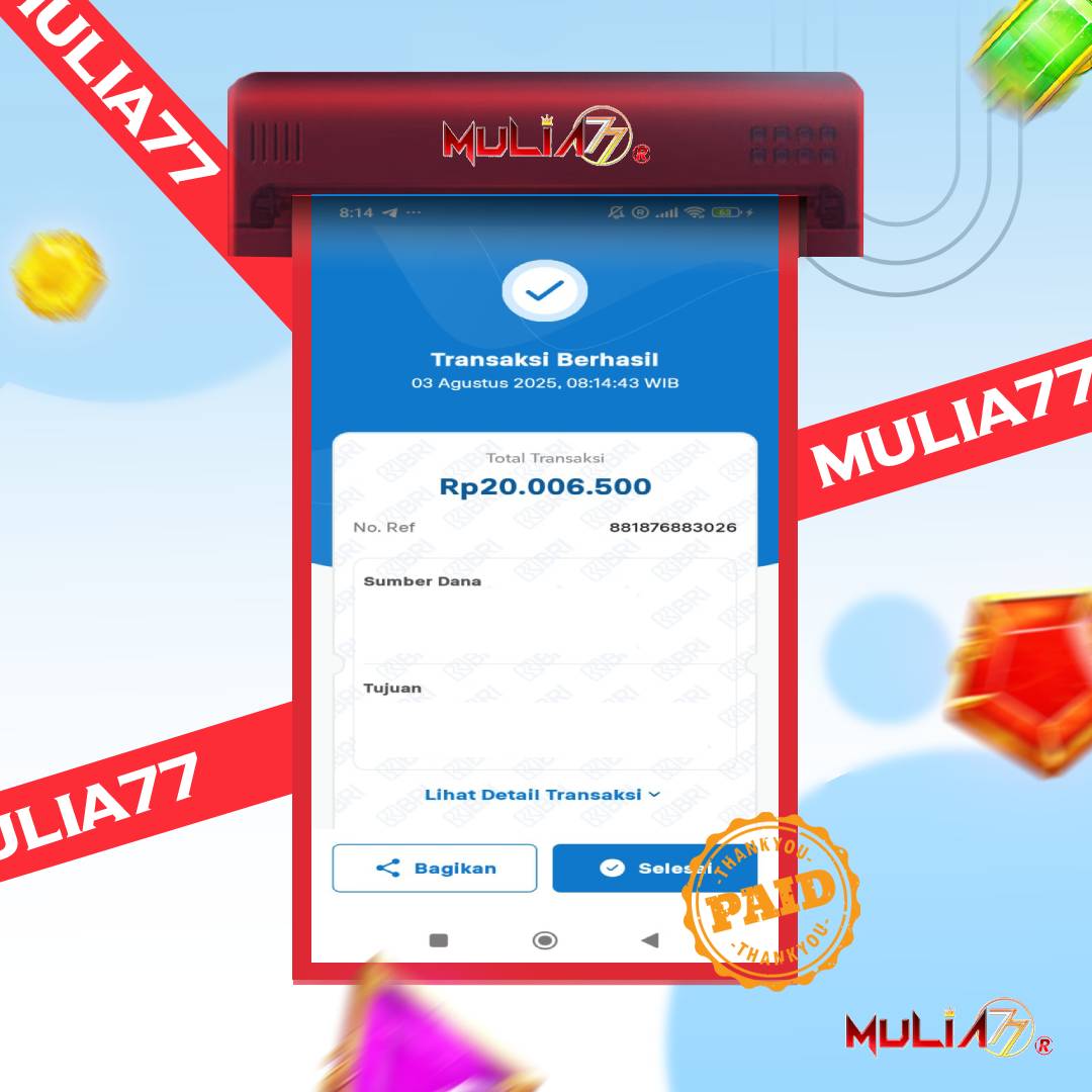 Menang Jackpot Slot Online Gacor MULIA77 Resmi Rp 20.000.000