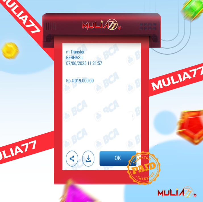 Menang Jackpot Slot Online Gacor MULIA77 Resmi Rp 4.019.000