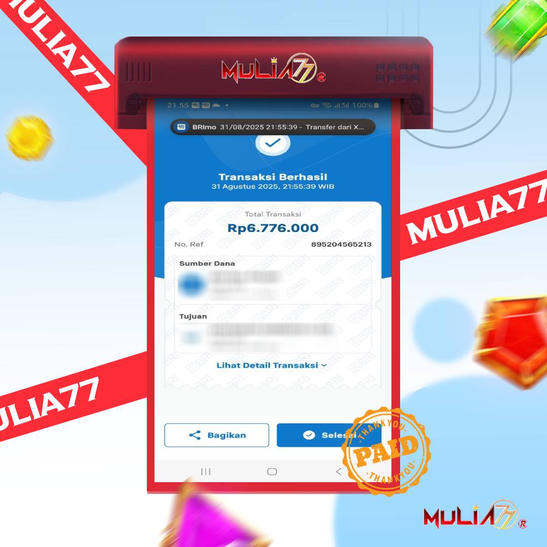 Menang Jackpot Slot Online Gacor MULIA77 Resmi Rp6.776.000