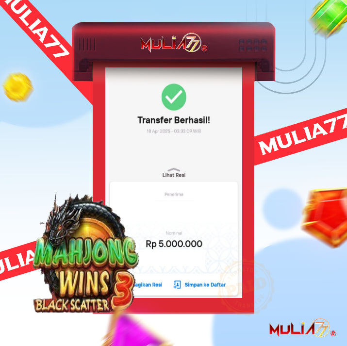 Menang Jackpot Slot Online Gacor MULIA77 Resmi Rp 5.000.000