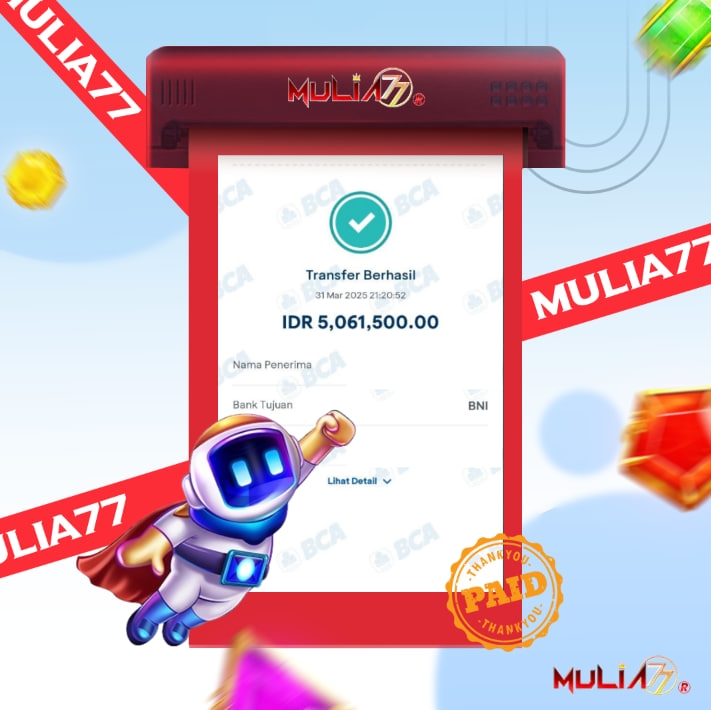 Menang Jackpot Slot Online Gacor MULIA77 Resmi Rp 5.059.000