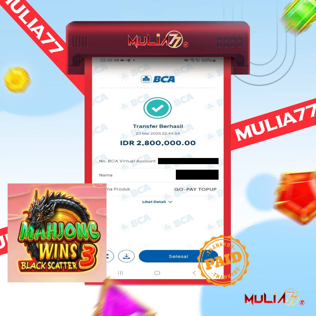 Menang Jackpot Slot Online Gacor MULIA77 Resmi Rp 2.800.000