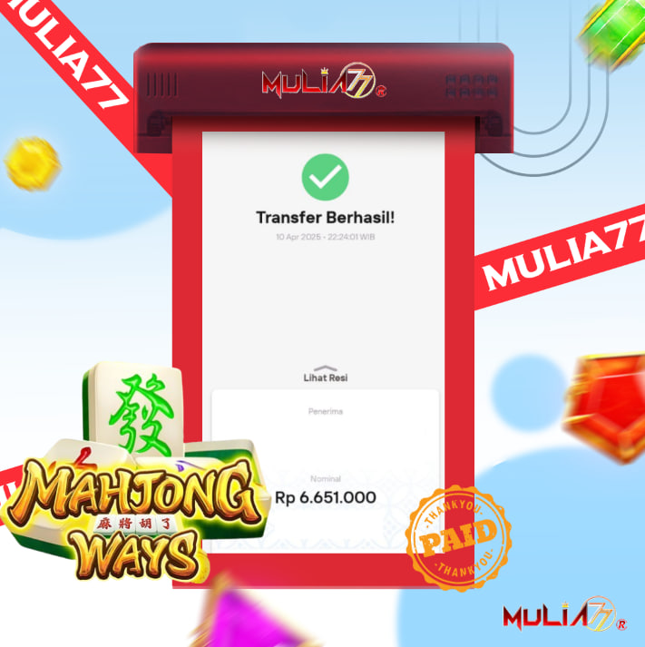 Menang Jackpot Slot Online Gacor MULIA77 Resmi Rp 6.651.000
