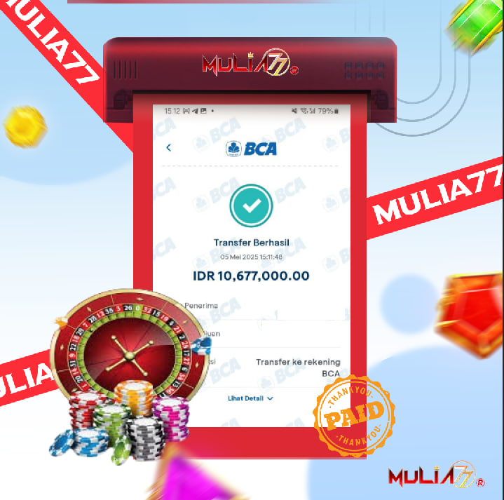 Menang Jackpot Slot Online Gacor MULIA77 Resmi Rp 10.677.000