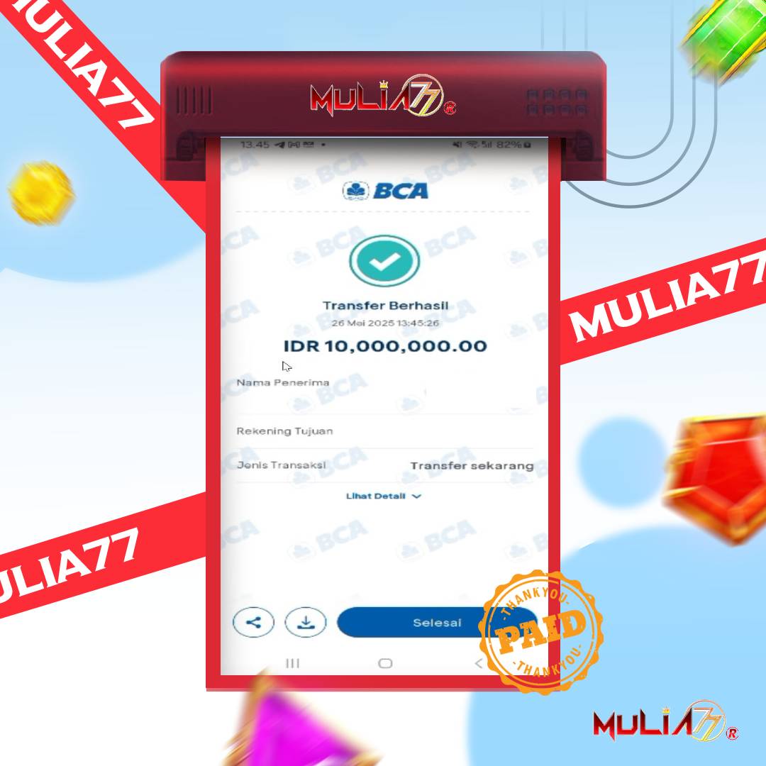 Menang Jackpot Slot Online Gacor MULIA77 Resmi Rp 10.000.000