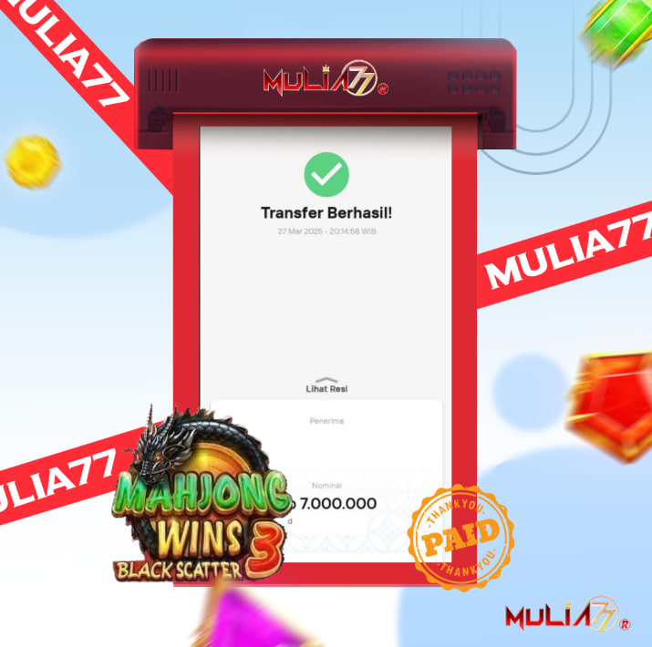 Menang Jackpot Slot Online Gacor MULIA77 Resmi Rp 7.000.000
