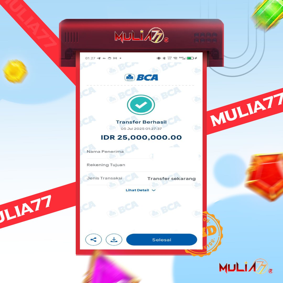 Menang Jackpot Slot Online Gacor MULIA77 Resmi Rp 25.000.000