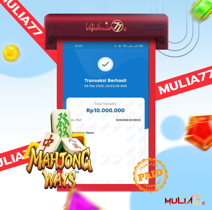 Menang Jackpot Slot Online Gacor MULIA77 Resmi Rp 10.000.000