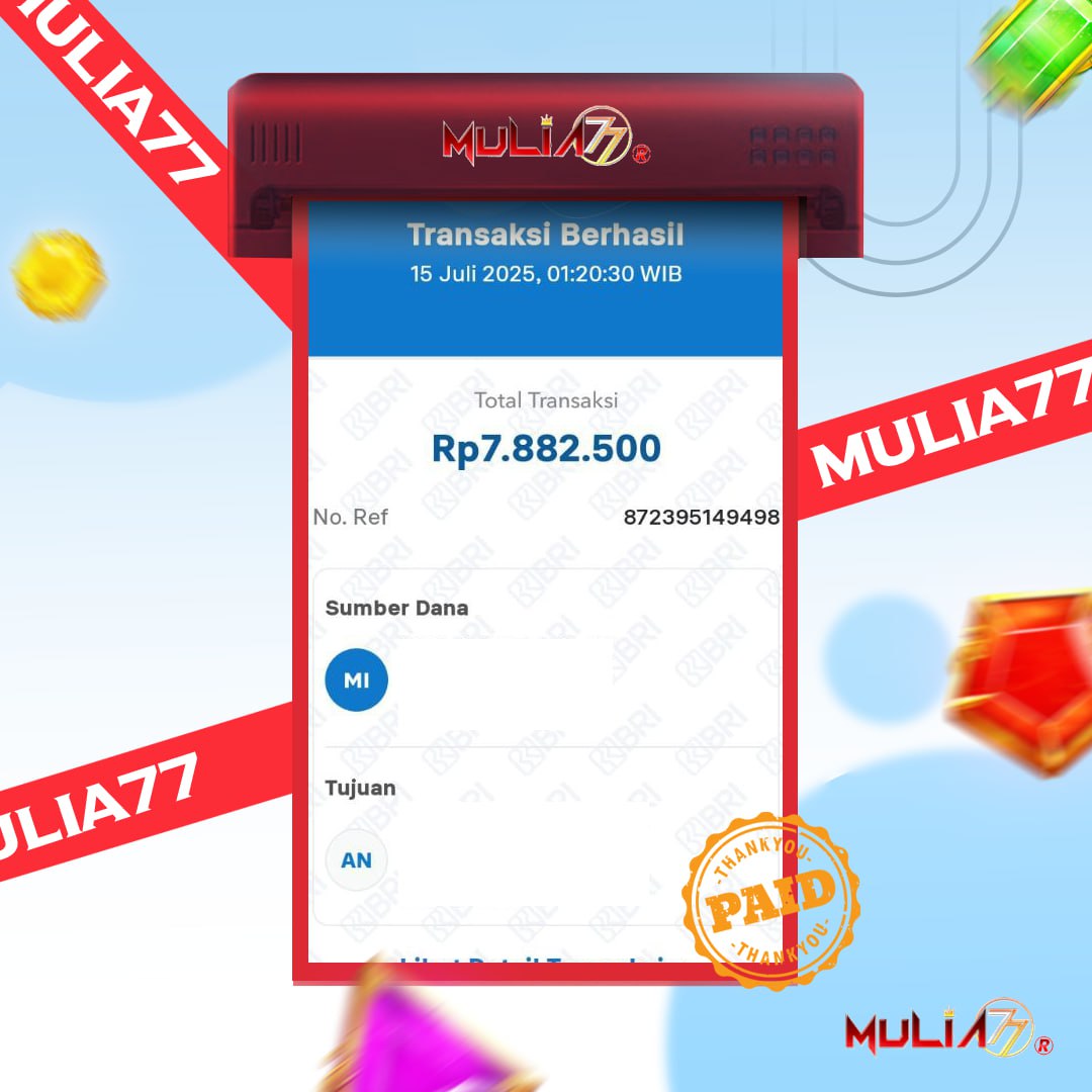 Menang Jackpot Slot Online Gacor MULIA77 Resmi Rp 7.882.000