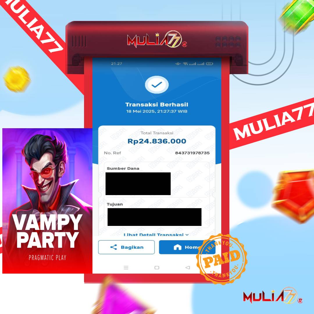 Menang Jackpot Slot Online Gacor MULIA77 Resmi Rp 24.836.000