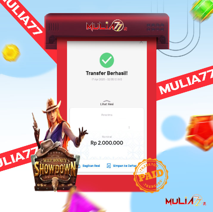 Menang Jackpot Slot Online Gacor MULIA77 Resmi Rp 2.000.000