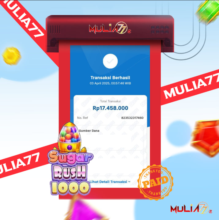 Menang Jackpot Slot Online Gacor MULIA77 Resmi Rp 17.458.000