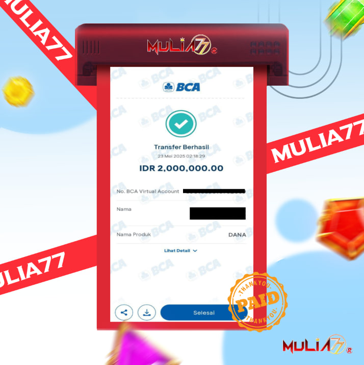 Menang Jackpot Slot Online Gacor MULIA77 Resmi Rp 2.000.000