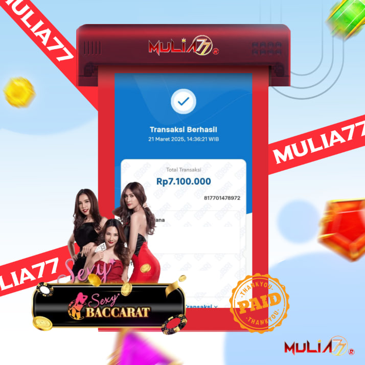 Menang Jackpot Slot Online Gacor MULIA77 Resmi Rp 7.100.000