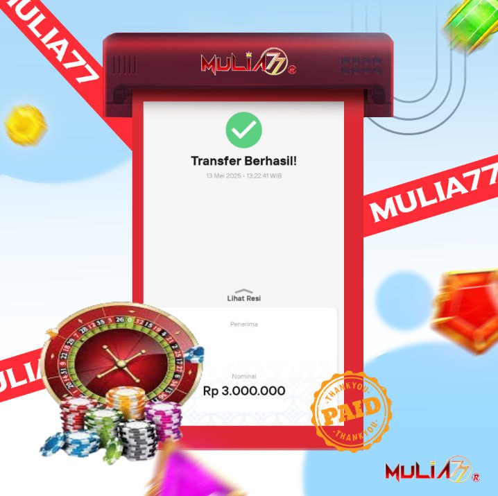 Menang Jackpot Slot Online Gacor MULIA77 Resmi Rp 3.000.000