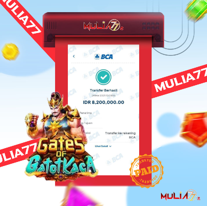 Menang Jackpot Slot Online Gacor MULIA77 Resmi Rp 8.200.000
