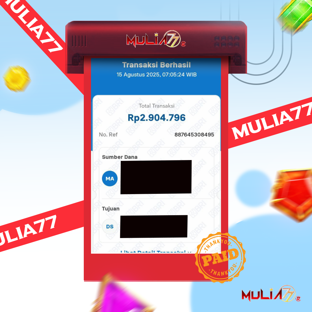 Menang Jackpot Slot Online Gacor MULIA77 Resmi Rp2.904.796