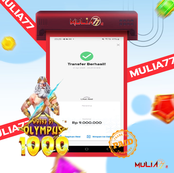 Menang Jackpot Slot Online Gacor MULIA77 Resmi Rp 9.000.000