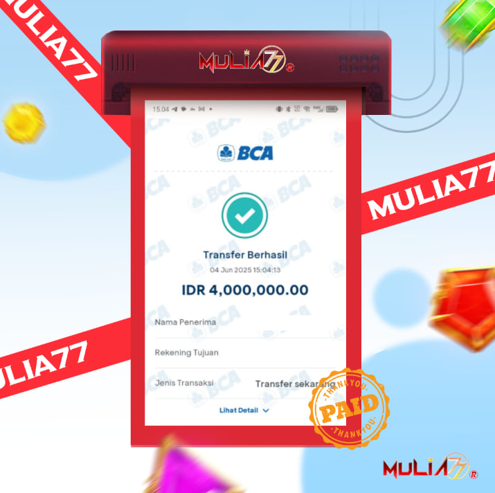 Menang Jackpot Slot Online Gacor MULIA77 Resmi Rp 4.000.000