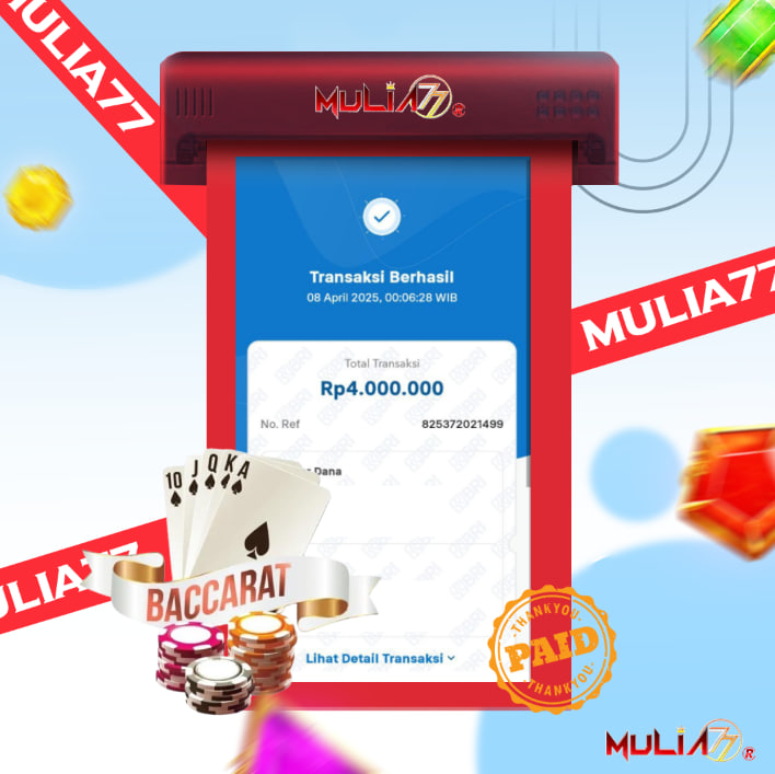 Menang Jackpot Slot Online Gacor MULIA77 Resmi Rp 4.000.000
