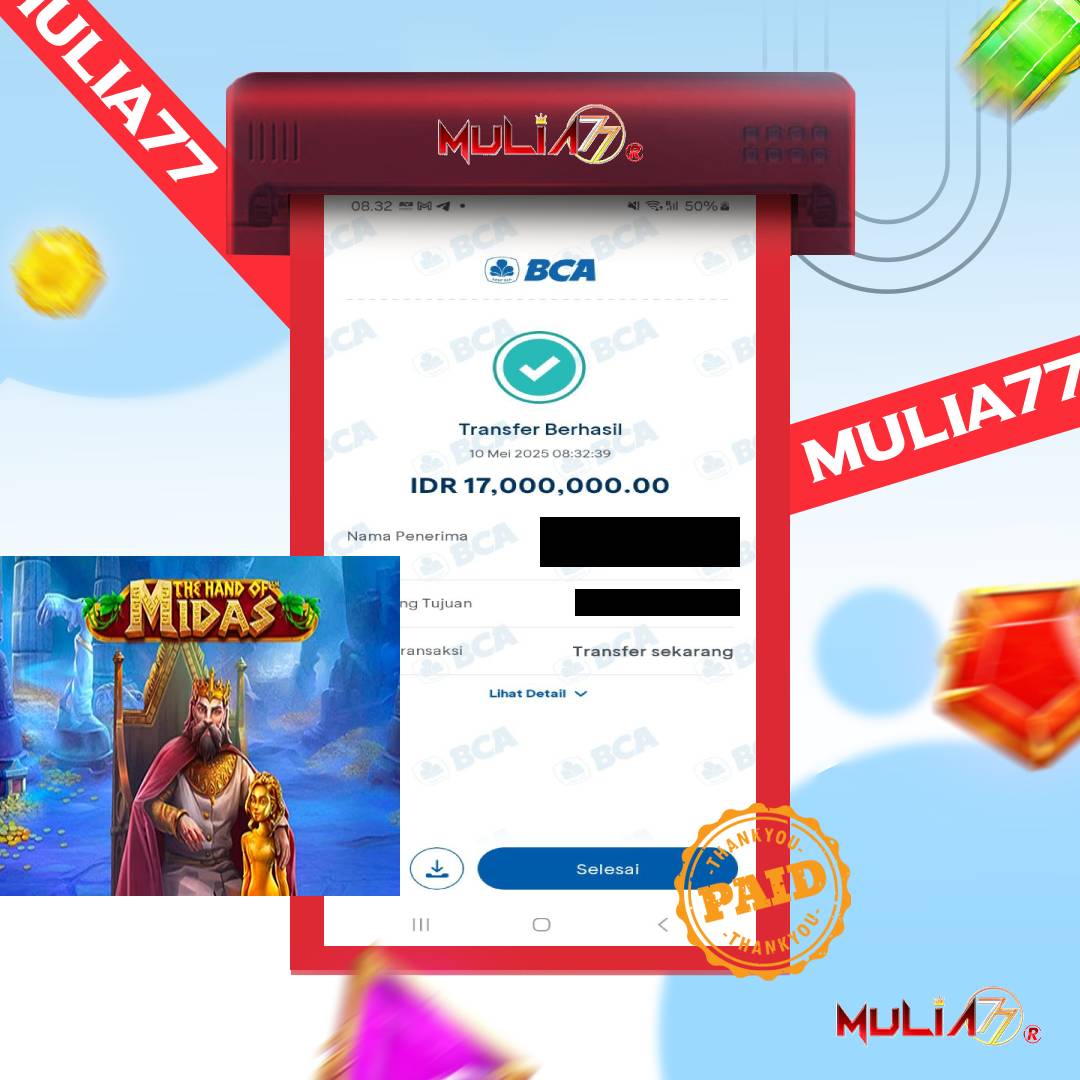 Menang Jackpot Slot Online Gacor MULIA77 Resmi Rp 17.000.000