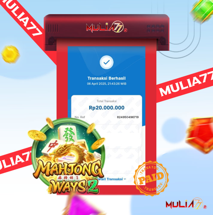Menang Jackpot Slot Online Gacor MULIA77 Resmi Rp 20.000.000