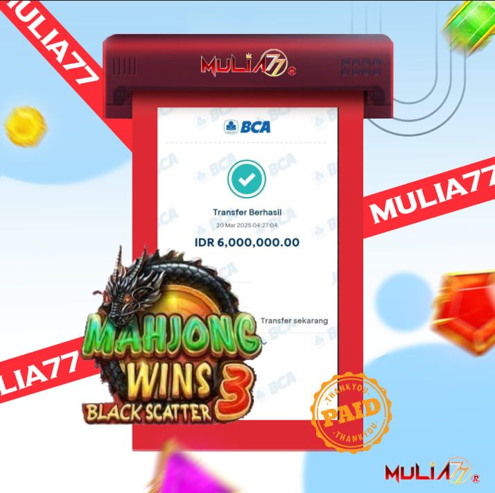 Menang Jackpot Slot Online Gacor MULIA77 Resmi Rp 6.000.000